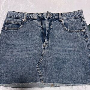 Wild Fable blue jean shirt size 14